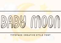 Baby Moon Font - Featured Image