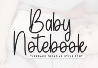 Baby Notebook Font - Featured Image