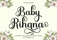 Baby Rihana Font - Featured Image