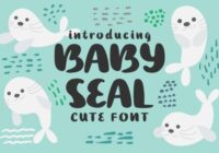 Baby Seal Font - Featured Image