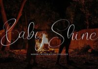 Baby Shine Font - Featured Image