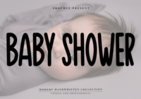 Baby Shower Font - Featured Image
