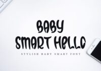 Baby Smart Hello Font - Featured Image