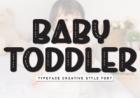 Baby Toddler Font - Featured Image