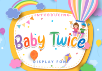 Baby Twice Font - Featured Image