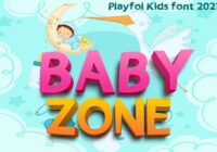 Baby Zone Font - Featured Image