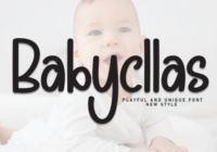 Babycllas Font - Featured Image