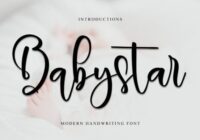 Babystar Font - Featured Image