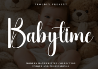 Babytime Font - Featured Image