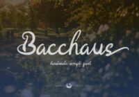 Bacchaus Script Font - Featured Image