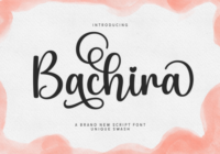 Bachira Font - Featured Image