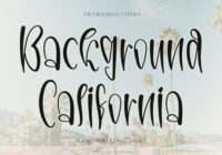 Background California Font - Featured Image