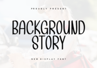 Background Story Font - Featured Image