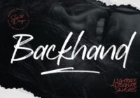 Backhand Font - Featured Image