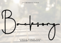 Backsong Font - Featured Image