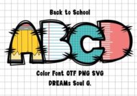 Backto200pencil Font - Featured Image