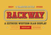 Backway Font - Featured Image