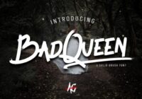 Bad Queen Font - Featured Image