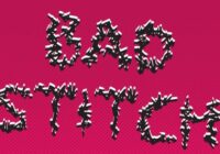 Bad Stitch Font - Featured Image