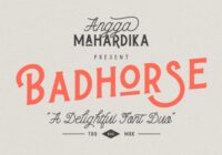 Badhorse Font - Featured Image