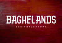 Baghelands Font - Featured Image