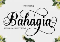 Bahagia Font - Featured Image