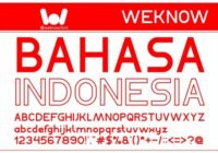 Bahasa Indonesia Font - Featured Image