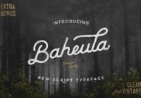 Baheula Font - Featured Image