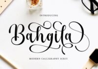Bahgila Font - Featured Image