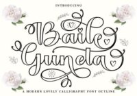 Baile Guneta Font - Featured Image