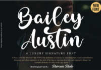 Bailey Austin Font - Featured Image
