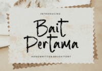 Bait Pertama Font - Featured Image