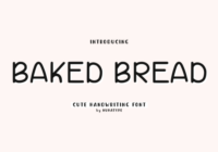 Baked Bread Font - Featured Image