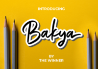 Bakya Font - Featured Image