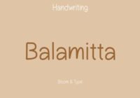 Balamitta Font - Featured Image