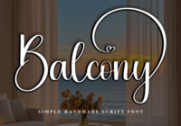 Balcony Font - Featured Image