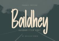 Baldhey Font - Featured Image