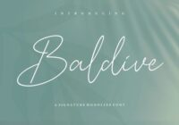 Baldive Font - Featured Image