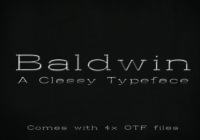 Baldwin Font - Featured Image
