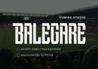 Balegare Font - Featured Image
