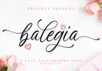 Balegia Font - Featured Image