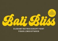 Bali Bliss Font - Featured Image