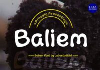 Baliem Font - Featured Image