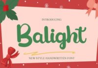 Balight Font - Featured Image