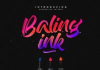 Baling Ink Font - Featured Image