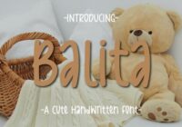 Balita Font - Featured Image