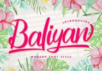 Baliyan Font - Featured Image