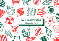 Ball Christmas Font - Featured Image
