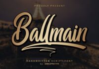 Ballmain Font - Featured Image