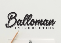 Balloman Font - Featured Image